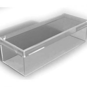 Small Rectangular Friction Fit Plastic Craft Boxes and Lids - Item No. 2 -  Alpha Rho