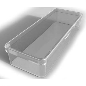 Clear Rigid Plastic Friction Fit Boxes